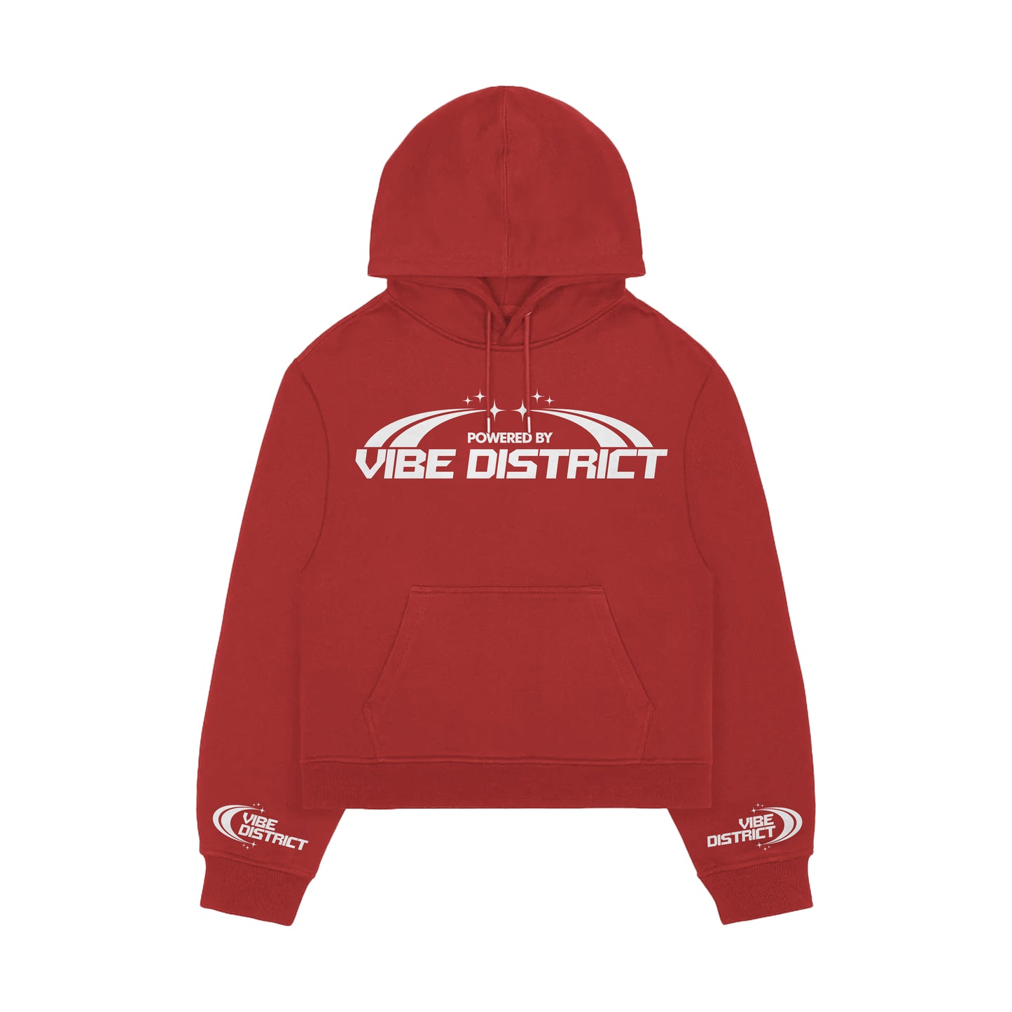 VibeDistrict Red Hoodie