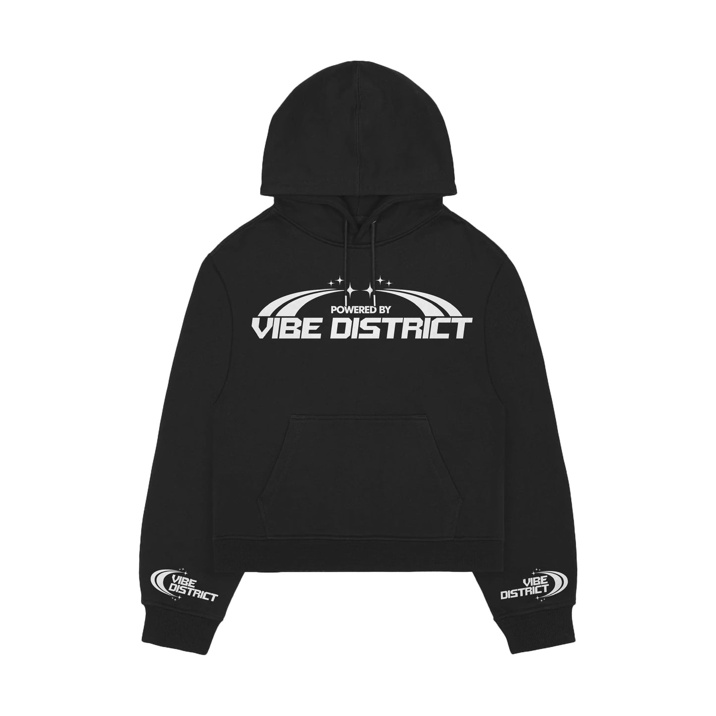 VibeDistrict Black Hoodie