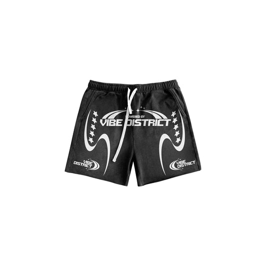 VibeDistrict Black Shorts