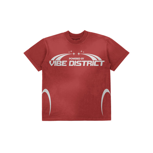 VibeDistrict Red Short Sleeved T-Shirt